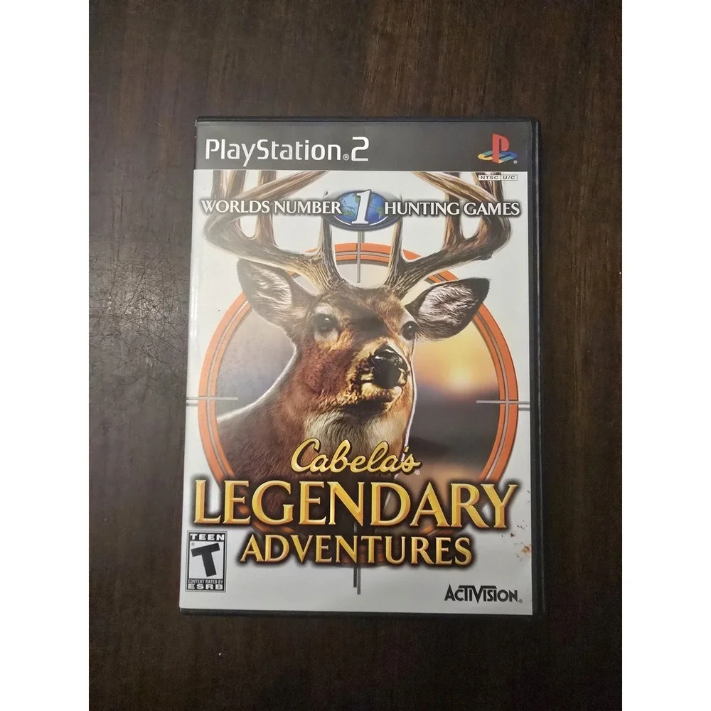 Cabela's Legendary‎ Adventures (Sony PlayStation 2, 2008) Complete